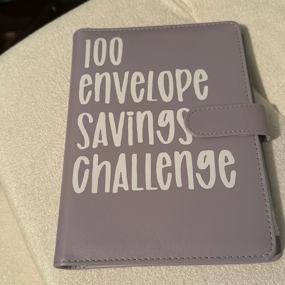 100 Envelope savings challenge book
